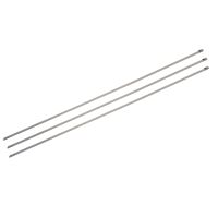 TOPTRADE tightening strap, stainless steel, 50 pcs, 4.6 x 450 mm (3)