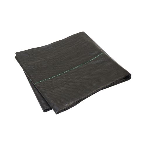 TOPTRADE garden foil, woven, mulching, PP, 1 x 10 m, 70 g / m2