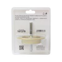 TOPTRADE ALU cutter, for polystyrene, cotton wool, dia. 67 mm (3)