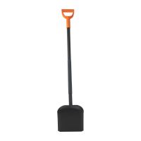 TOPTRADE shaped shovel, metal handle, welded, shaped profile, length 1200mm, Profi (3)