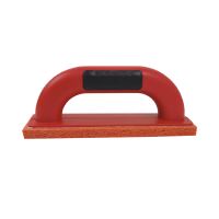 TOPTRADE ABS trowel, fine sponge, slatted, PROFESSIONAL, 220 x 65 x 12 mm (1)