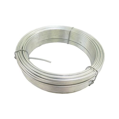 TOPTRADE tension wire, galvanized, O 3,4 mm / 26 m
