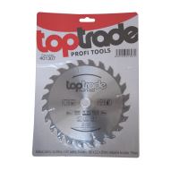 TOPTRADE saw blade, for wood, SK blades, 24 teeth, 180 x 2.2 x 20/16 mm (1)