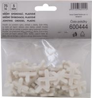 TOPTRADE plastic crosses, jointing, 5 mm / 75 pcs (1)
