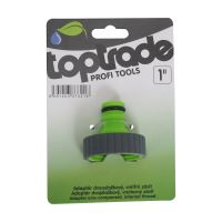TOPTRADE two-component adapter, internal thread, 1" (1)