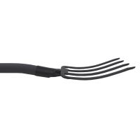 TOPTRADE digging fork, metal handle, welded, shaped profile, length 1200 mm, Profi (6)