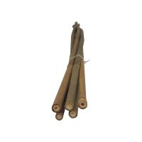 TOPTRADE bamboo pole, O 10 - 12 mm x 105 cm, 5 pcs/set (1)
