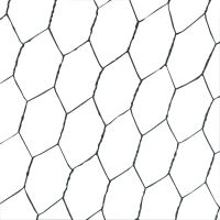 TOPTRADE rabbit mesh,plastic-coated, green, 20 / 0,9 mm, 1000 mm / 25m (8)