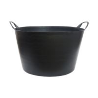 TOPTRADE flexi container, flexible, black, 62 l