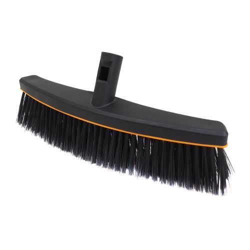 TOPTRADE "Multiclick" broom, plastic, without handle, 37 cm