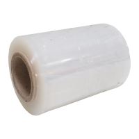 TOPTRADE stretch foil, small, 100mm / 0,023 mm,  length 130m, transparent