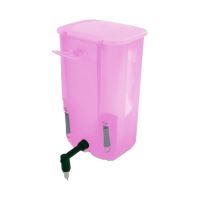 TOPTRADE plastic hanging drinker, universal, nozzle angle 45°, 1,0 L