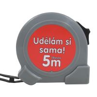 tape measure, &quot;UDĚLÁM SI SAMA !&quot;, single brake, 19 mm x 5 m