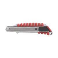 TOPTRADE breaking knife, ALU, two-tone, 18 mm, professional (6)