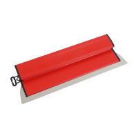 TOPTRADE stainless steel scraper, for full-surface puttying, 450 mm
