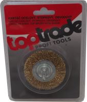 TOPTRADE steel brush, circumferential, stem, O 6 / 75 mm (1)