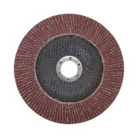 TOPTRADE grinding disc, lamella, grit 80, 150 x 22.2 x 2 mm (3)