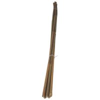 TOPTRADE bamboo pole, O 10 - 12 mm x 105 cm, 5 pcs/set (3)