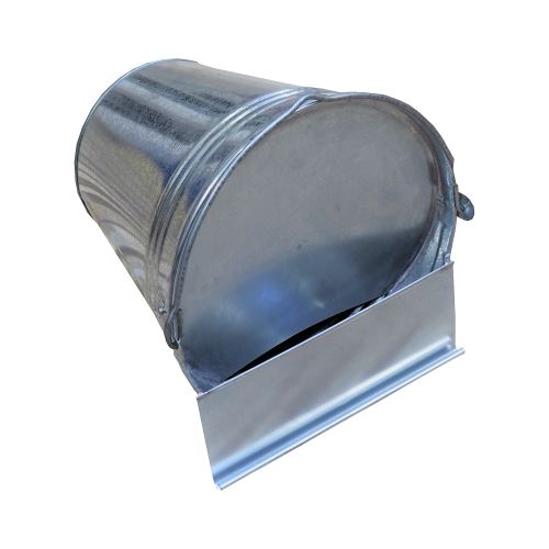 TOPTRADE galvanized bucket drinker, 6 L