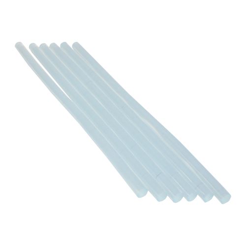 TOPTRADE melted glue sticks, transparent, O 11,2 mm x 300 mm, packing 1 kg