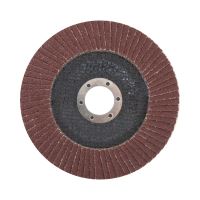 TOPTRADE grinding wheel, lamellar, gran. 40, 125 x 22,2 x 2 mm, standard (1)