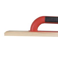 TOPTRADE wooden trowel, slatted, PROFESSIONAL, 400x70mm (10)