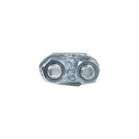TOPTRADE wire rope clip, galvanized, 2 pcs/set, 10 mm (4)