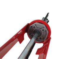 TOPTRADE caulking gun, with reverse step switch, 310 ml, profi (6)