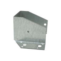 TOPTRADE beam shoe, external handle 120 mm, galvanized (1)