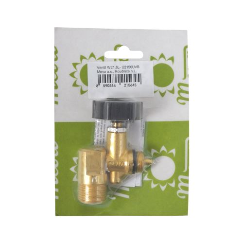PB valve, left, side extension thread, 1/2 "