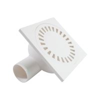 floor drain, plastic, flow  55 l / min., with side outlet O 50 mm