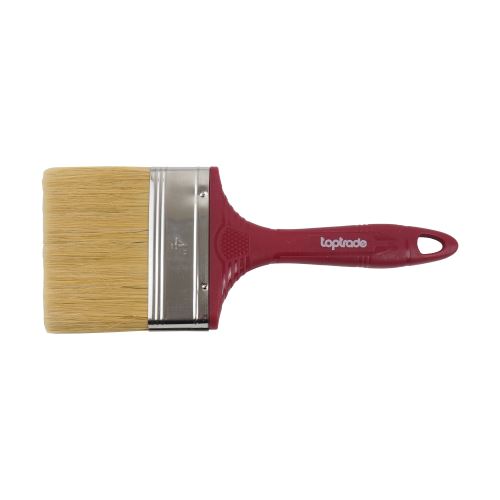 TOPTRADE paint brush, TopBrush, plastic handle, width 4" / 100 mm, uni