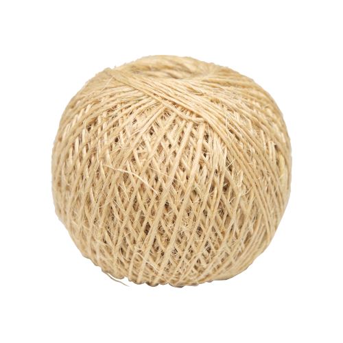 TOPTRADE twine,sisal,440 g,  O  2 mm x 200 m