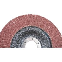 TOPTRADE grinding wheel, lamellar, gran. 40, 125 x 22,2 x 2 mm, standard (4)