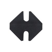 TOPTRADE leveling retaining clip, th. 1mm, leveling height 12 - 23mm / 100pcs (6)