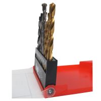 TOPTRADE standard drill, for wood, metal, concrete, 9pcs/set (6)