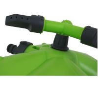 TOPTRADE sprinkler, two-component,  3-arms, with quick connector (4)