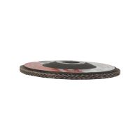 TOPTRADE grinding wheel, lamellar, gran. 40, 125 x 22,2 x 2 mm, standard (6)