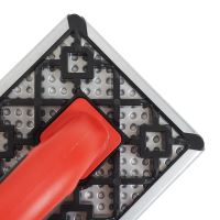 TOPTRADE grater on polystyrene, PROFESSIONAL, on perforated plastic ,270 x 130 mm (5)