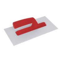 TOPTRADE ABS trowel, plastic, open handle, 280 x 140 x 3 mm, hobby (7)