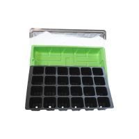 TOPTRADE mini hotbed, for 24 plants, 380 x 245 x 115 mm (4)