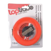 TOPTRADE tape measure,fiberglass,13 mm x 10 m (1)