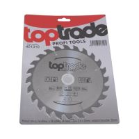 TOPTRADE saw blade, for wood, SK blades, 24 teeth, 190 x 2.4 x 30/20 mm (1)