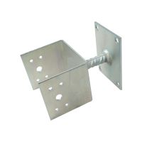 TOPTRADE anchor foot for screws, 120 x 90 mm, galvanized (1)