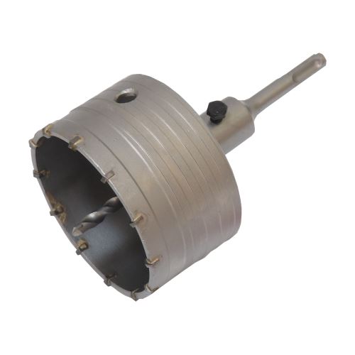 TOPTRADE drill crown SDS +, SK plate, 100 / 110 mm