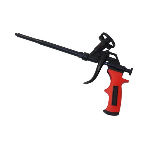 TOPTRADE fulltefloned foam gun, soft - grip two-component handle, profi