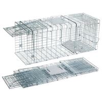 TOPTRADE animal trap, rodent, metal, folding, 79 x 28 x 33 cm