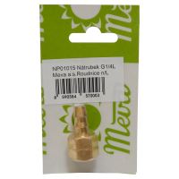PB nozzle and nut, O 8 mm, 1/4 &quot;