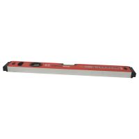TOPTRADE spirit level  Reflex #RED, 2 vials, 400 mm (7)