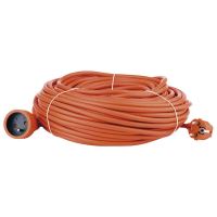 cable extension, orange,40 m, ~ 250 V / 16 A